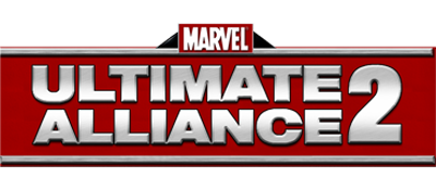 Marvel Ultimate Alliance 2 title screen for Playstation 2